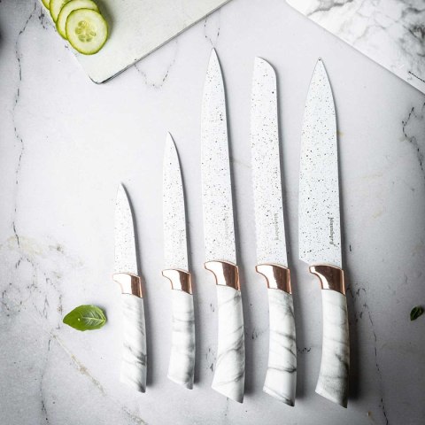 ZESTAW 5 NOŻY KUCHENNYCH W BLOKU KLAUSBERG KB-7769 ZESTAW 5 NOŻY KUCHENNYCH W BLOKU KLAUSBERG KB-7769